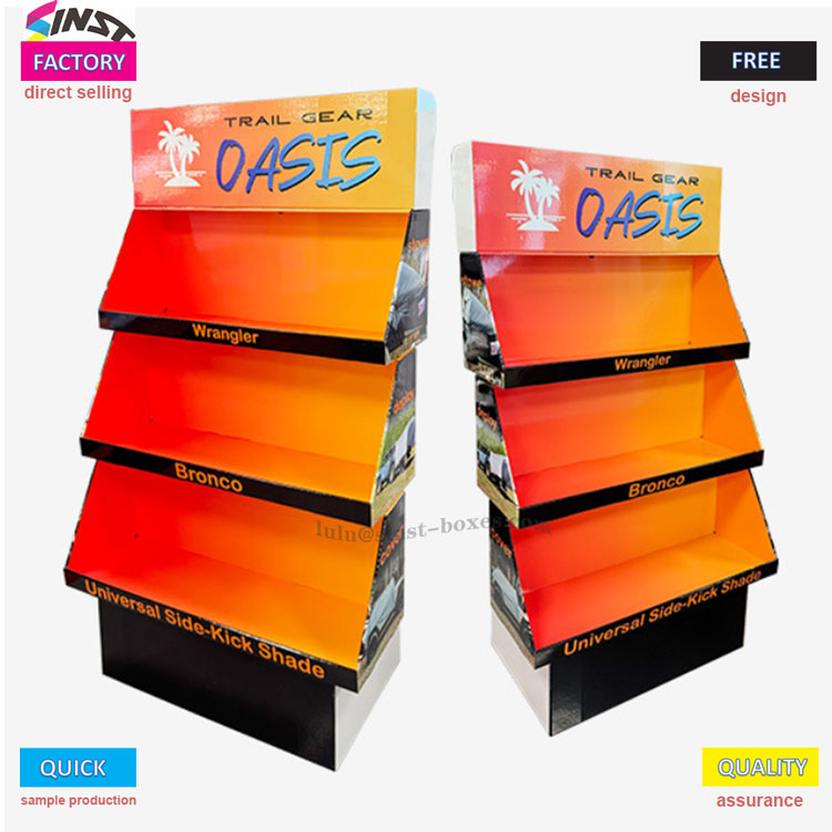 ชั้นวางโชว์อุปกรณ์ตกแต่งรถยนต์