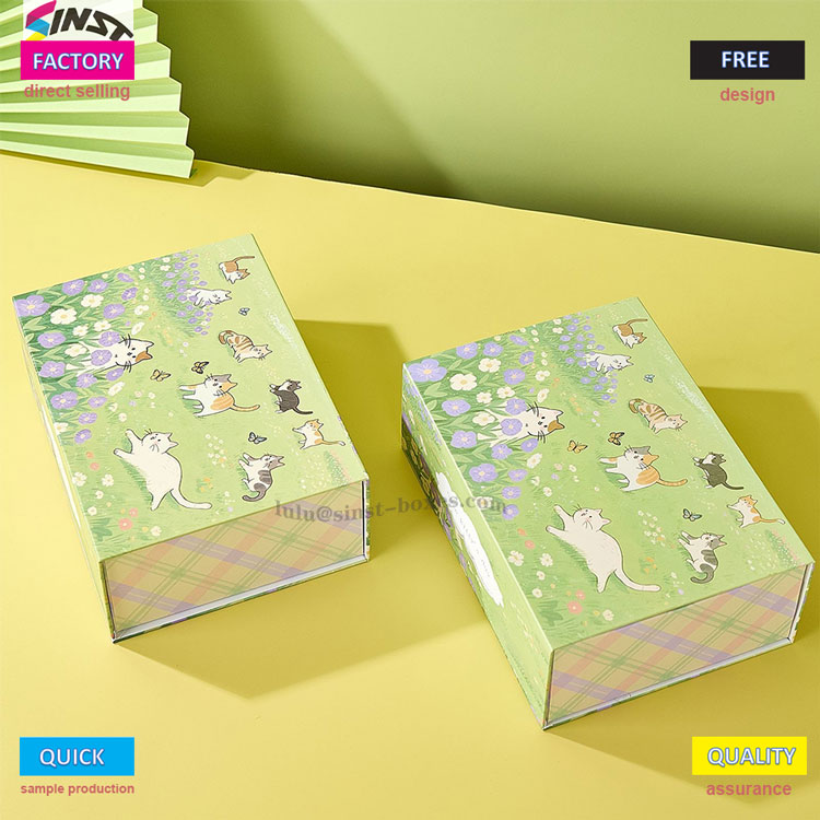 กล่องของขวัญจี้ตุ๊กตาแมวน่ารัก