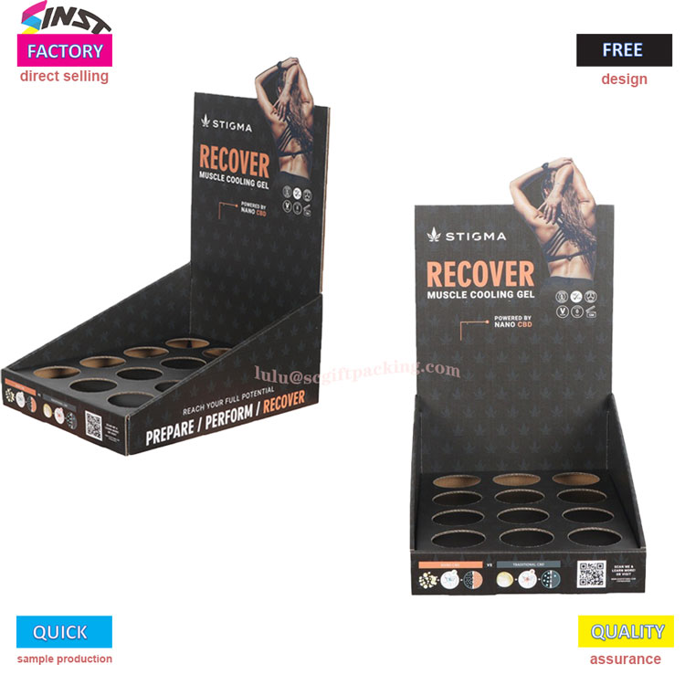 Health product desktop display rack