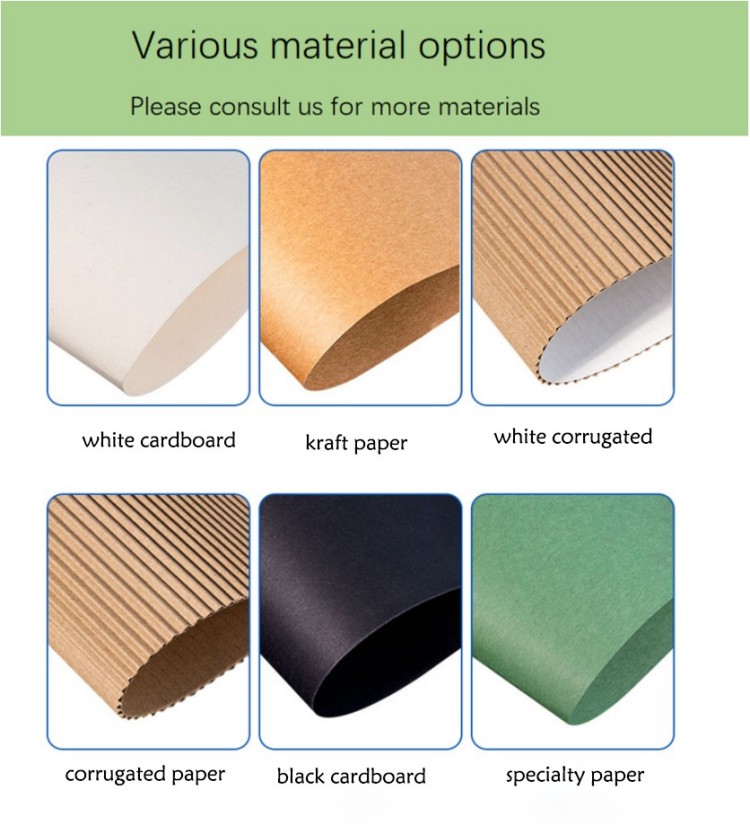 3 Multiple Paper Material Options