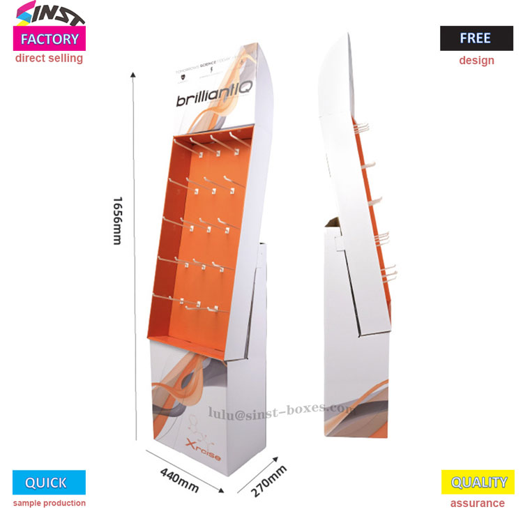 ชั้นวางกระดาษแข็งแบบตะขอเกี่ยวเมาส์